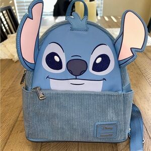 Disney Light Blue Stitch Kids Backpack